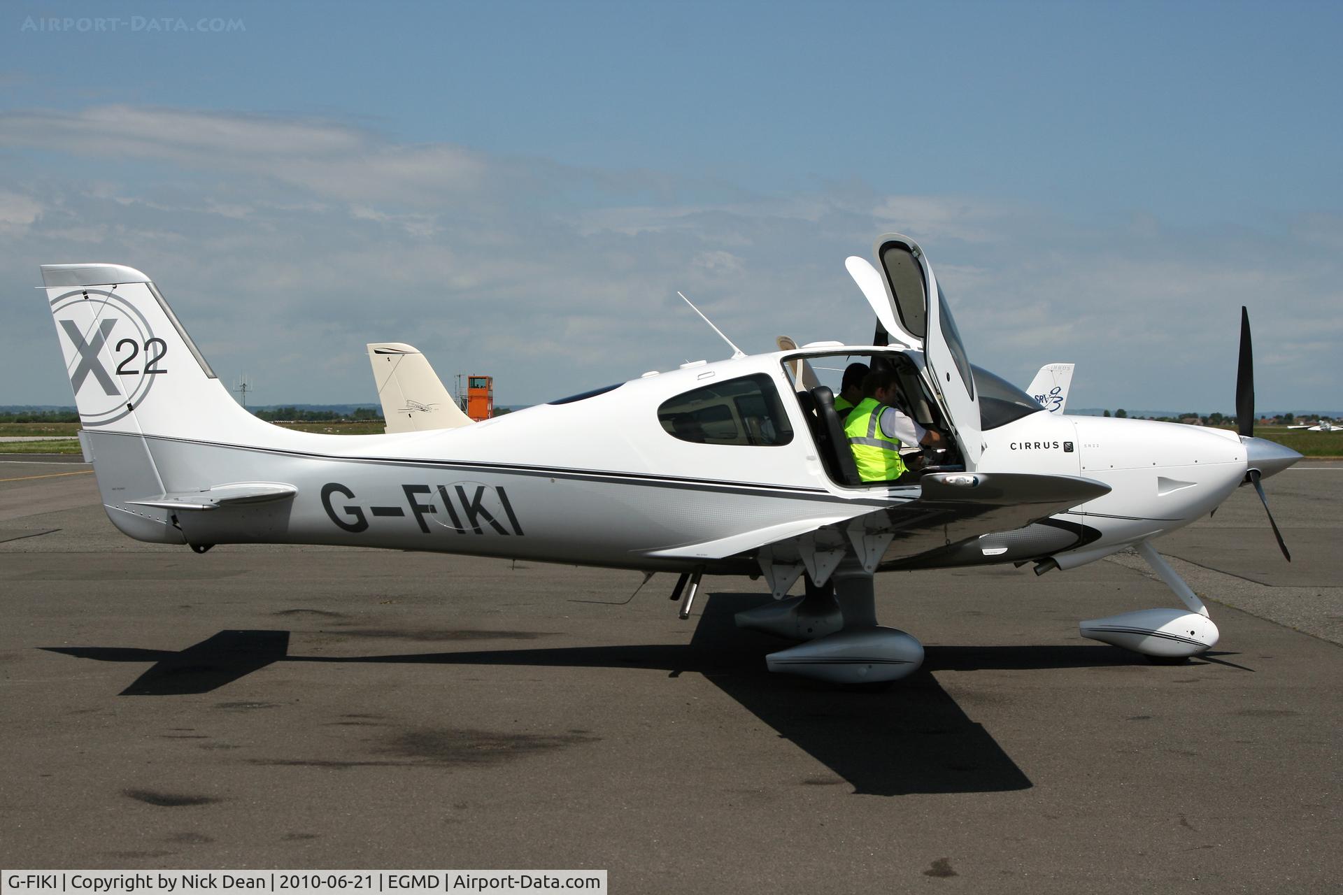 G-FIKI, 2008 Cirrus SR22 X C/N 3415, EGMD