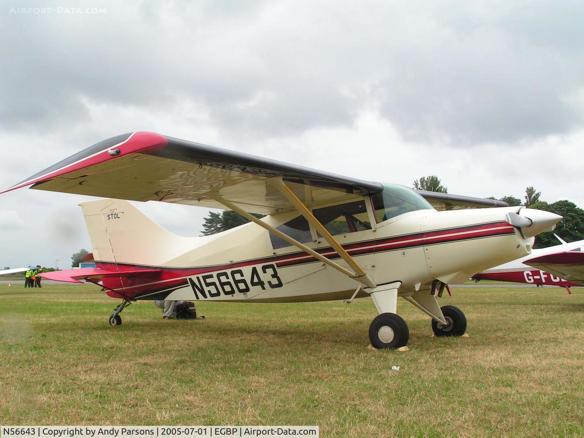N56643, Maule M-5-180C C/N 8086C, At Kemble 2005  PFA Rally