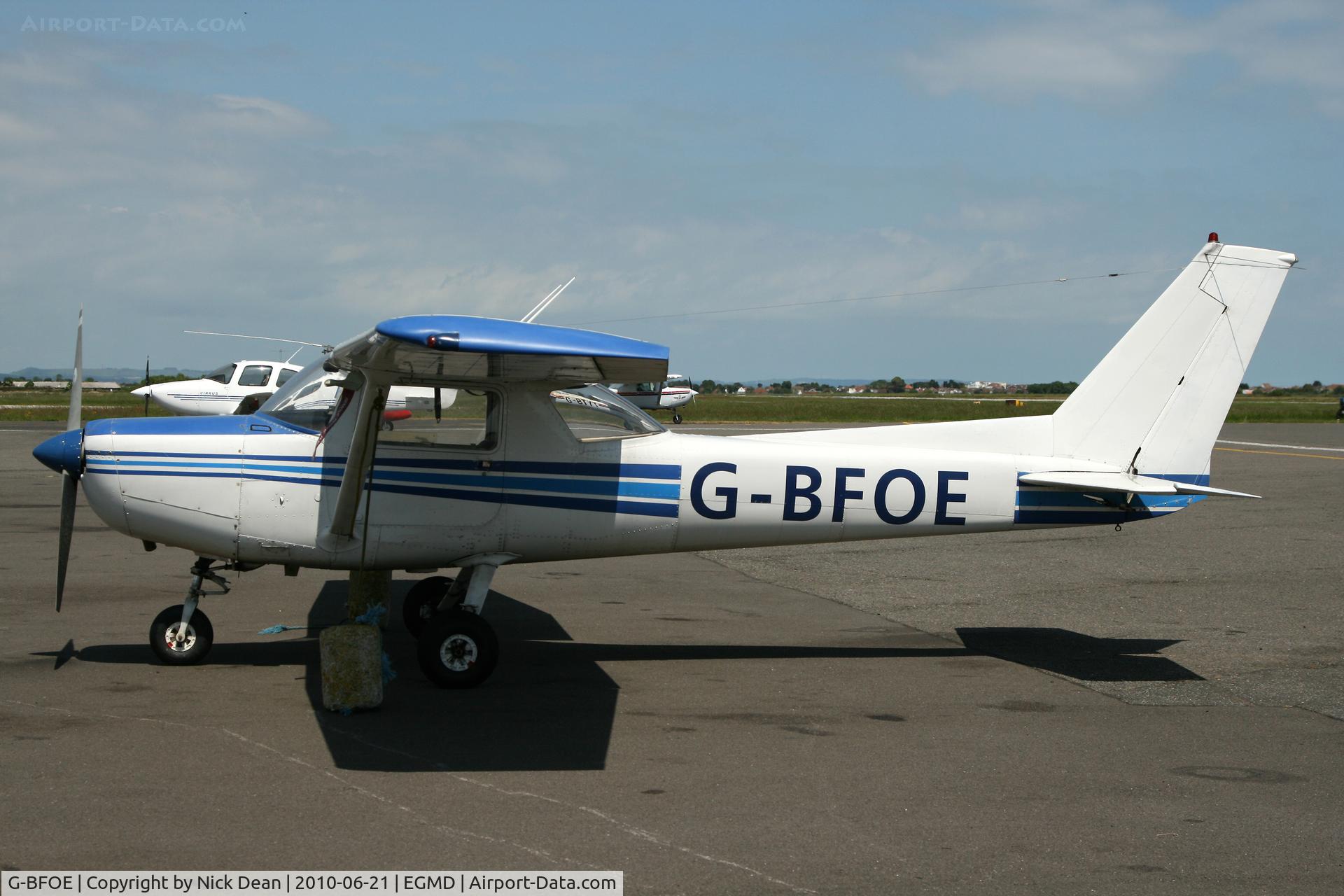G-BFOE, 1978 Reims F152 C/N 1475, EGMD