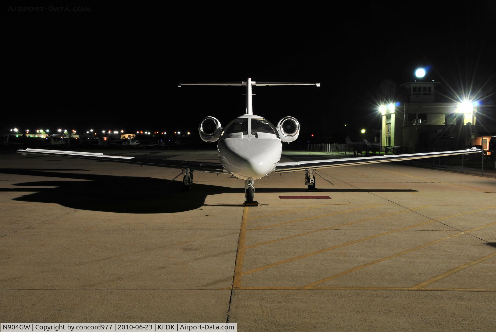 N904GW, Cessna 525 CitationJet CJ1 C/N 525-0681, Seen at KFDK on 6/23/2010
