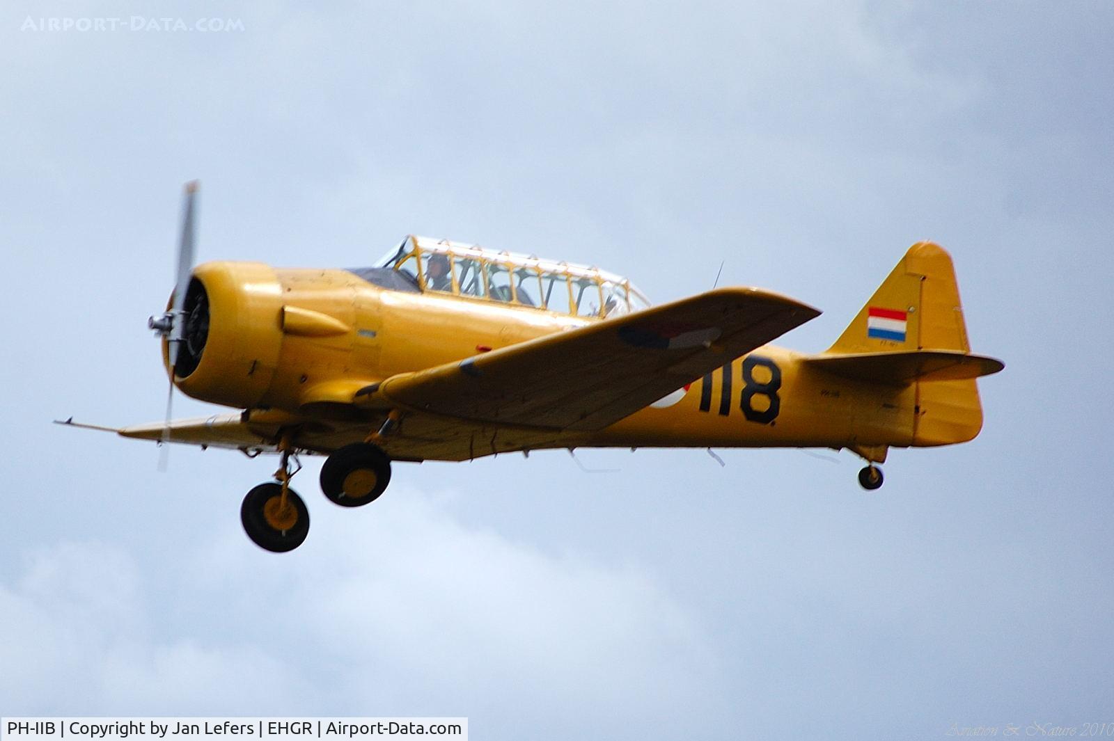 PH-IIB, 1943 Noorduyn AT-16 Harvard IIB C/N 14A-1467, Dutch History
