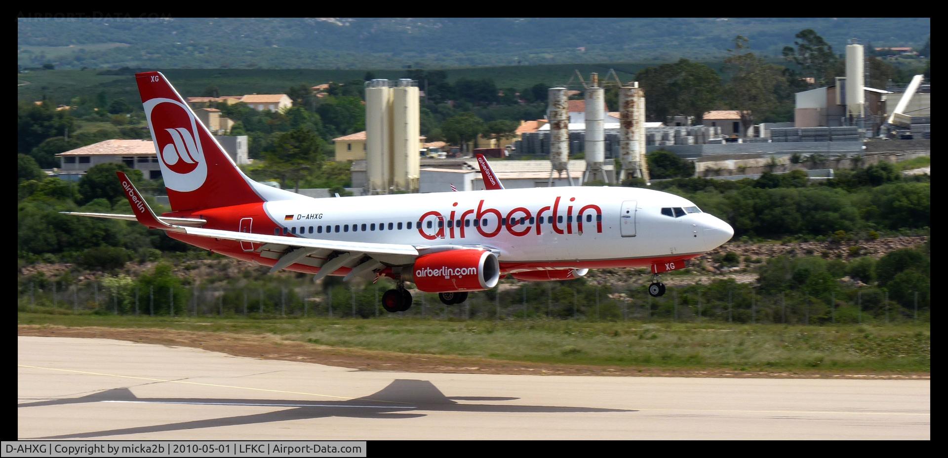 D-AHXG, 2008 Boeing 737-7K5 C/N 35140, Landing in 18.