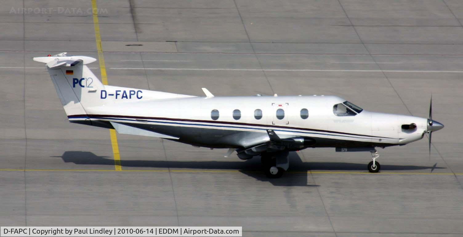 D-FAPC, 2004 Pilatus PC-12/45 C/N 579, quickly passing by