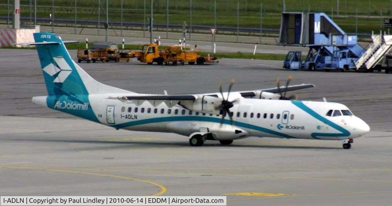 I-ADLN, 1998 ATR 72-212A C/N 557, Off from it's second home !