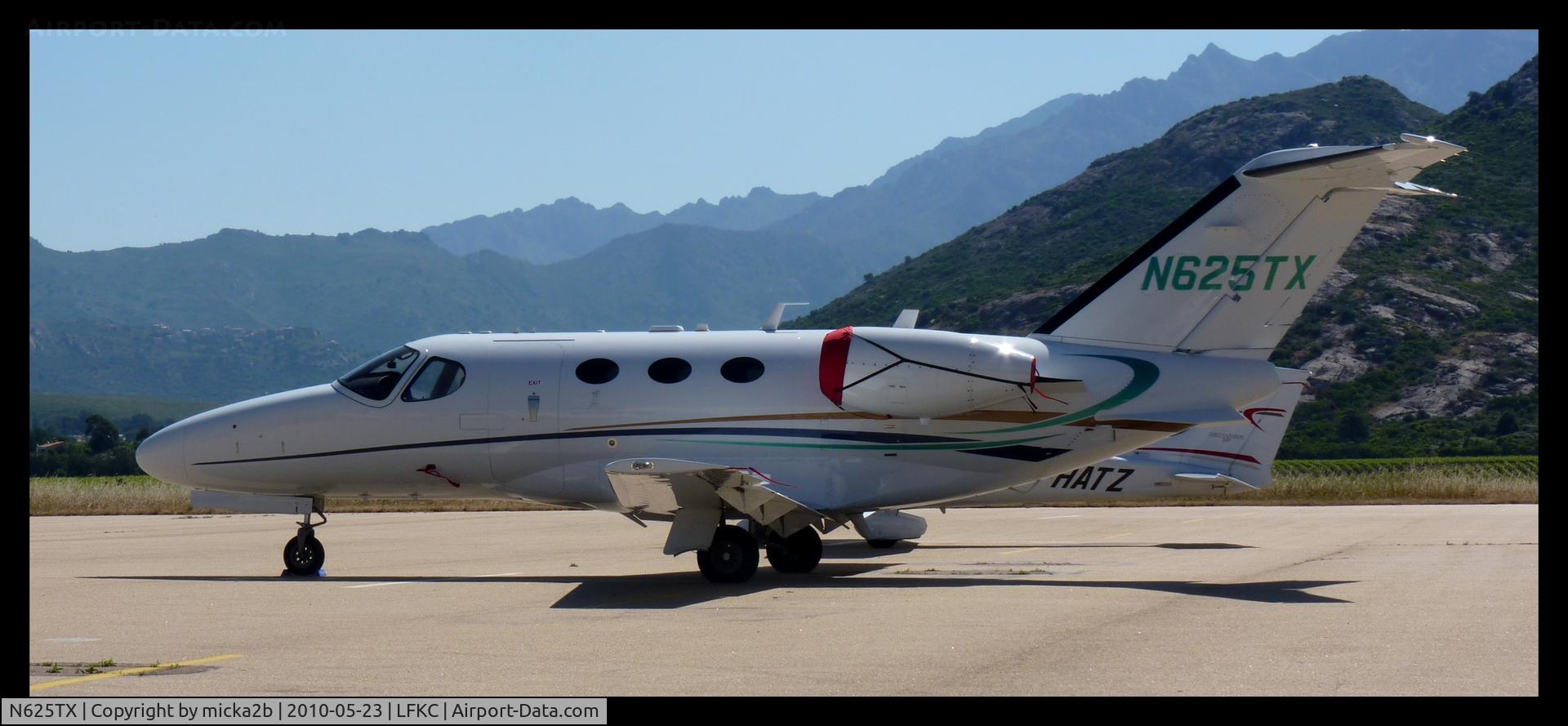 N625TX, Cessna 510 Citation Mustang C/N 510-0219, Parked.