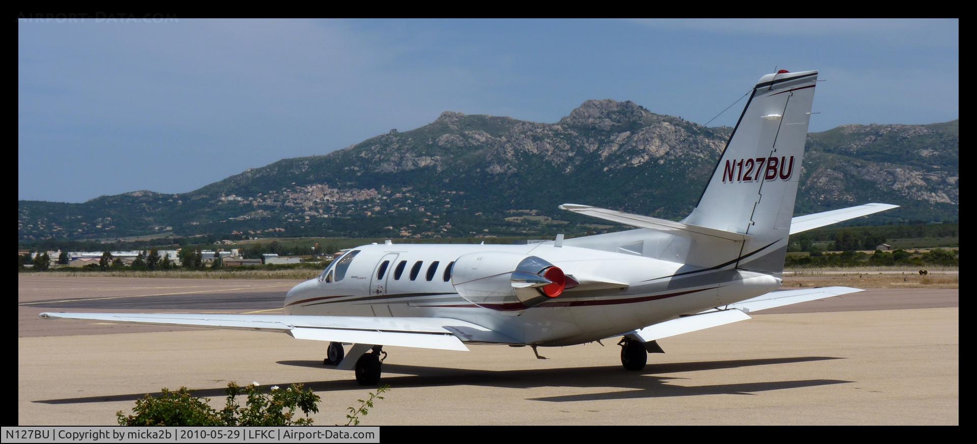 N127BU, 1980 Cessna 551 Citation II/SP C/N 551-0179, Parked.