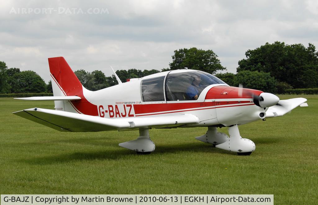 G-BAJZ, 1972 Robin DR-400-108  Dauphin 2+2 C/N 759, SHOT AT HEADCORN