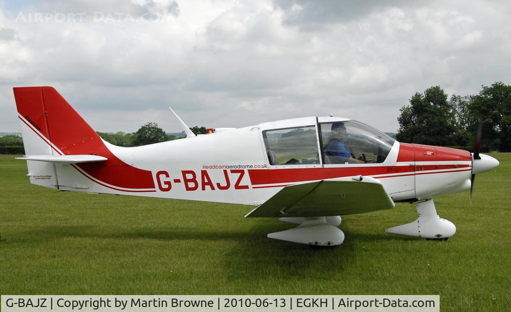 G-BAJZ, 1972 Robin DR-400-108  Dauphin 2+2 C/N 759, SHOT AT HEADCORN