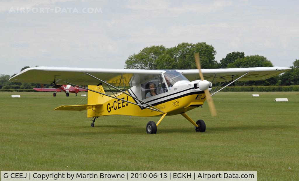 G-CEEJ, 2006 Rans S-7S Courier C/N PFA 218-14557, SHOT AT HEADCORN