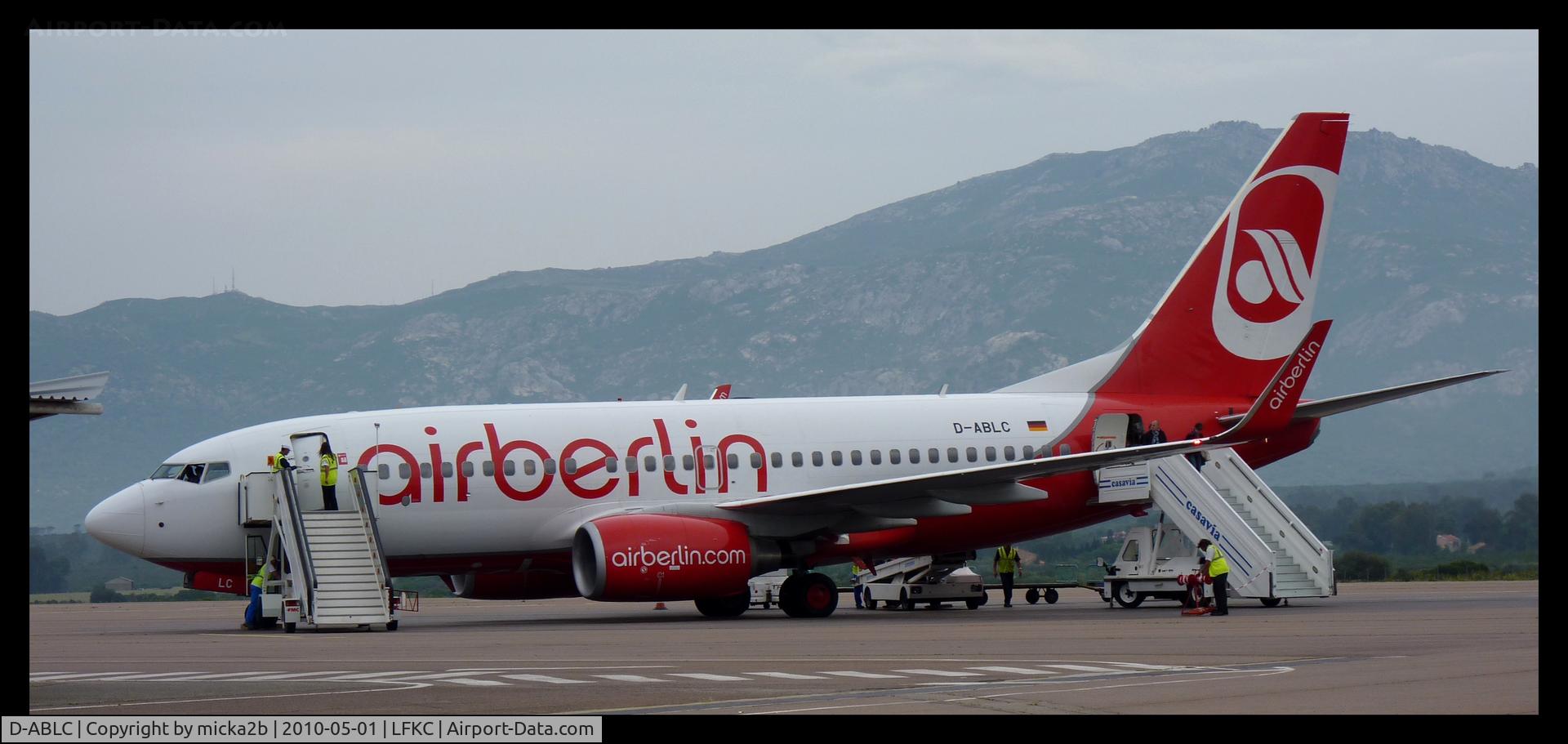 D-ABLC, 2008 Boeing 737-76J C/N 36116, Parked.