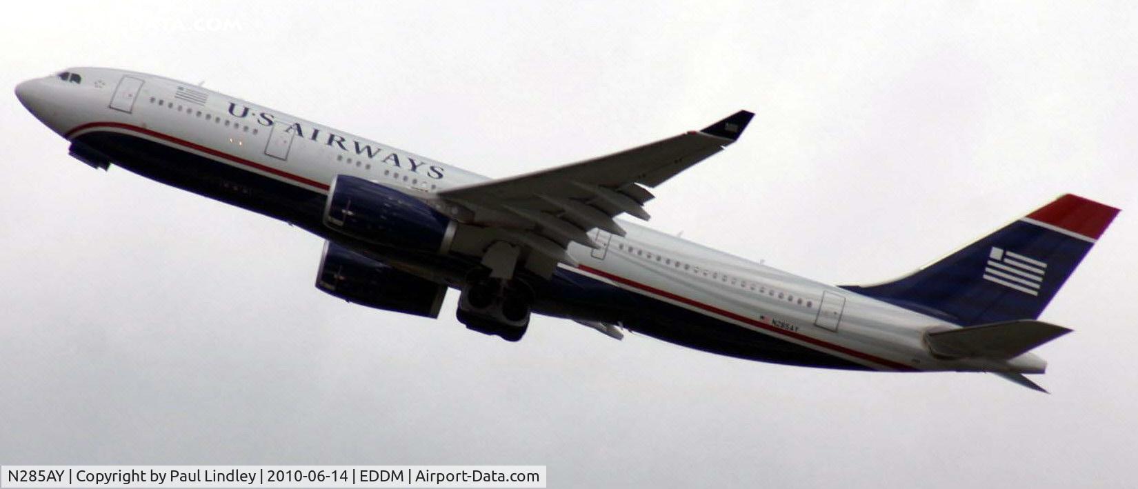 N285AY, 2010 Airbus A330-243 C/N 1100, Bye-bye Munich !