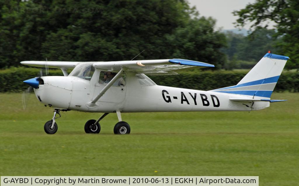 G-AYBD, 1970 Reims F150K C/N 0583, SHOT AT HEADCORN