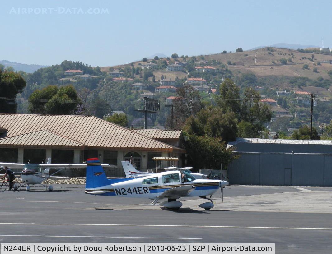 N244ER, 1992 American General AG-5B Tiger C/N 10123, 1992 American general AG-5B TIGER, Lycoming O&VO-360 180 Hp, taxi