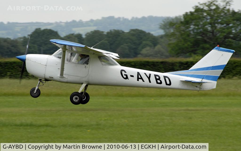 G-AYBD, 1970 Reims F150K C/N 0583, SHOT AT HEADCORN