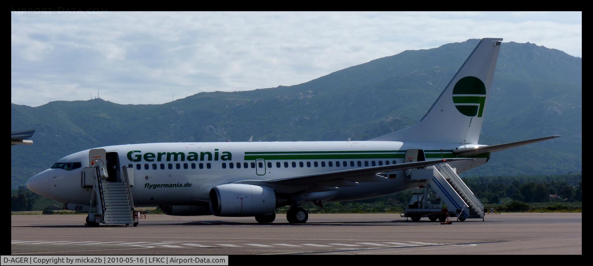 D-AGER, 1998 Boeing 737-75B C/N 28107, Parked. Scrapped in march 2019.