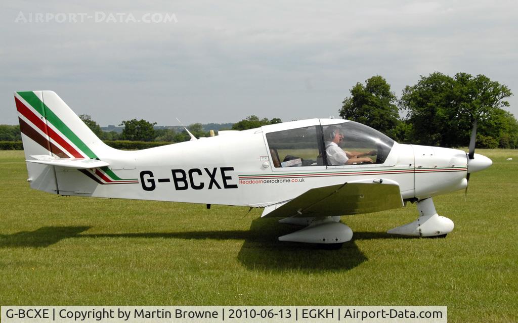 G-BCXE, 1975 Robin DR-400-108  Dauphin 2+2 C/N 1015, SHOT AT HEADCORN