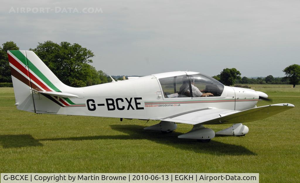 G-BCXE, 1975 Robin DR-400-108  Dauphin 2+2 C/N 1015, SHOT AT HEADCORN