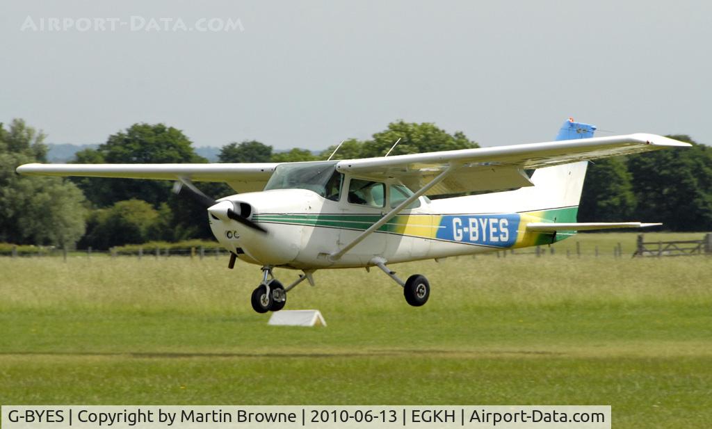 G-BYES, 1981 Cessna 172P C/N 172-74514, SHOT AT HEADCORN