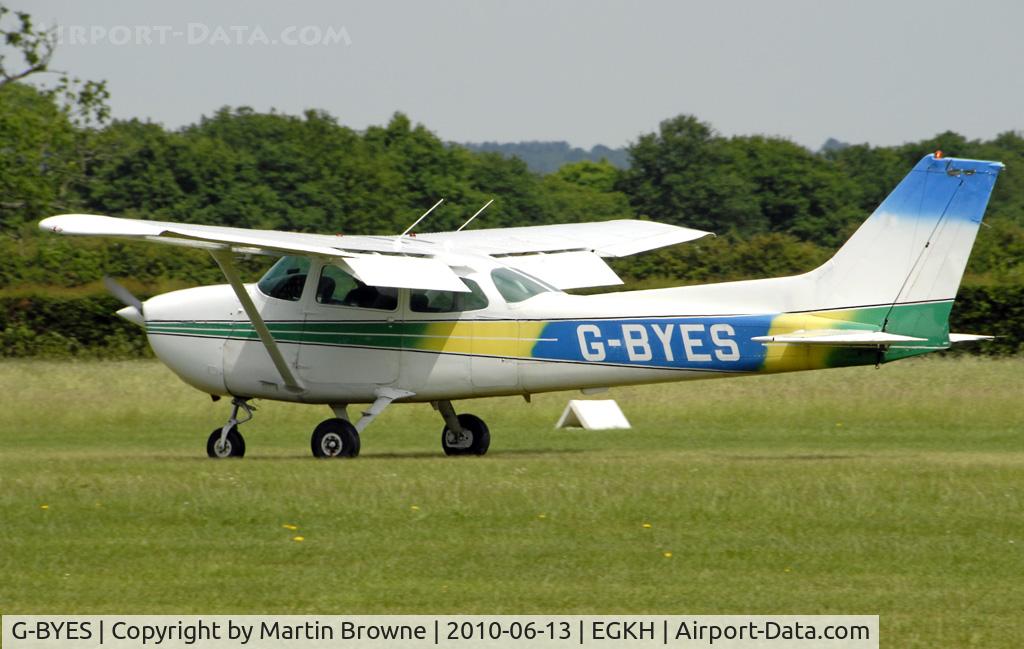 G-BYES, 1981 Cessna 172P C/N 172-74514, SHOT AT HEADCORN
