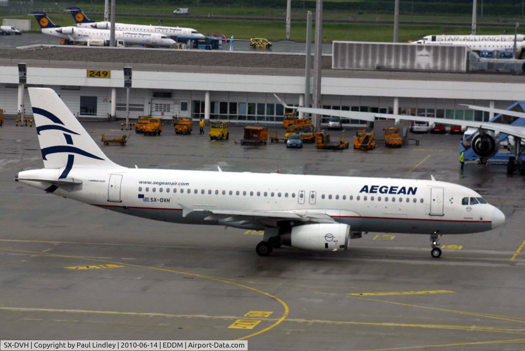 SX-DVH, 2007 Airbus A320-232 C/N 3066, Going somewhere warmer !