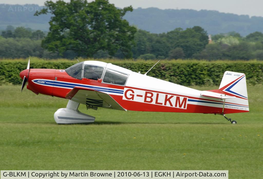 G-BLKM, 1963 CEA Jodel DR-1051 Sicile C/N 519, SHOT AT HEADCORN