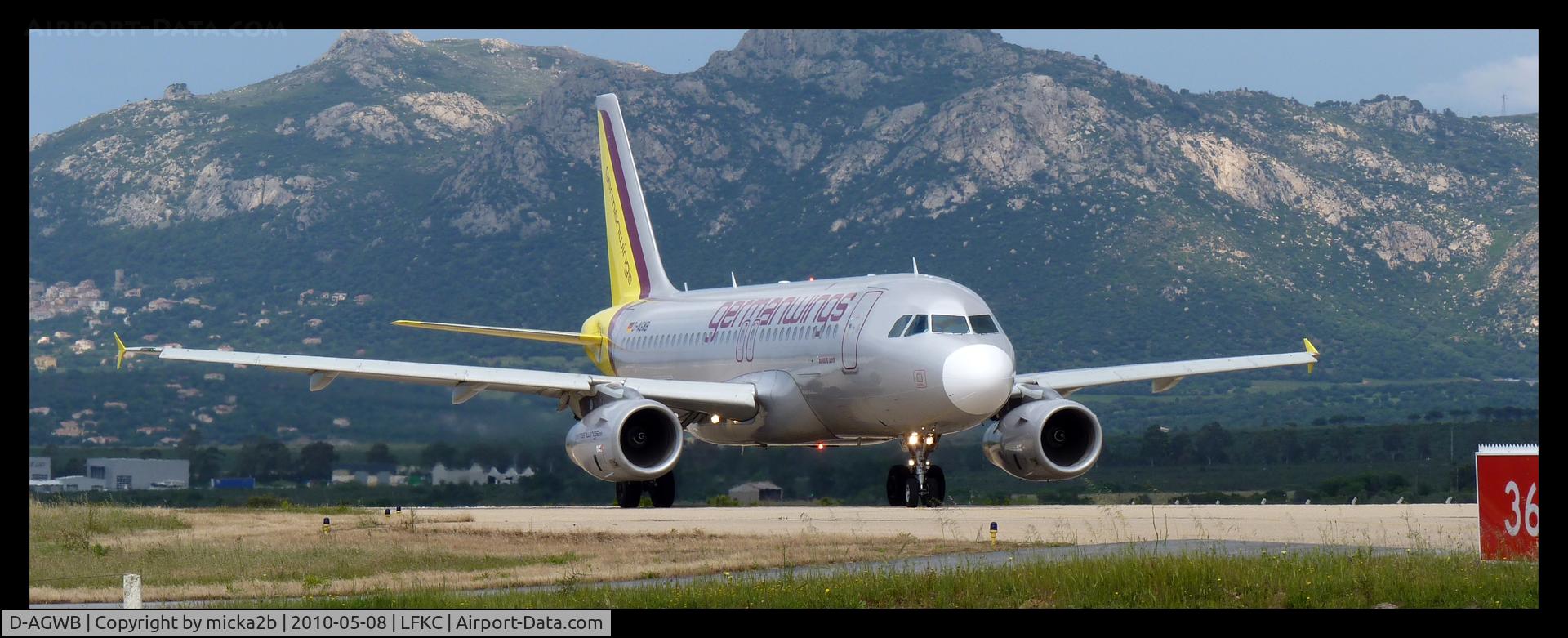 D-AGWB, 2006 Airbus A319-111 C/N 2833, Departure for 36.