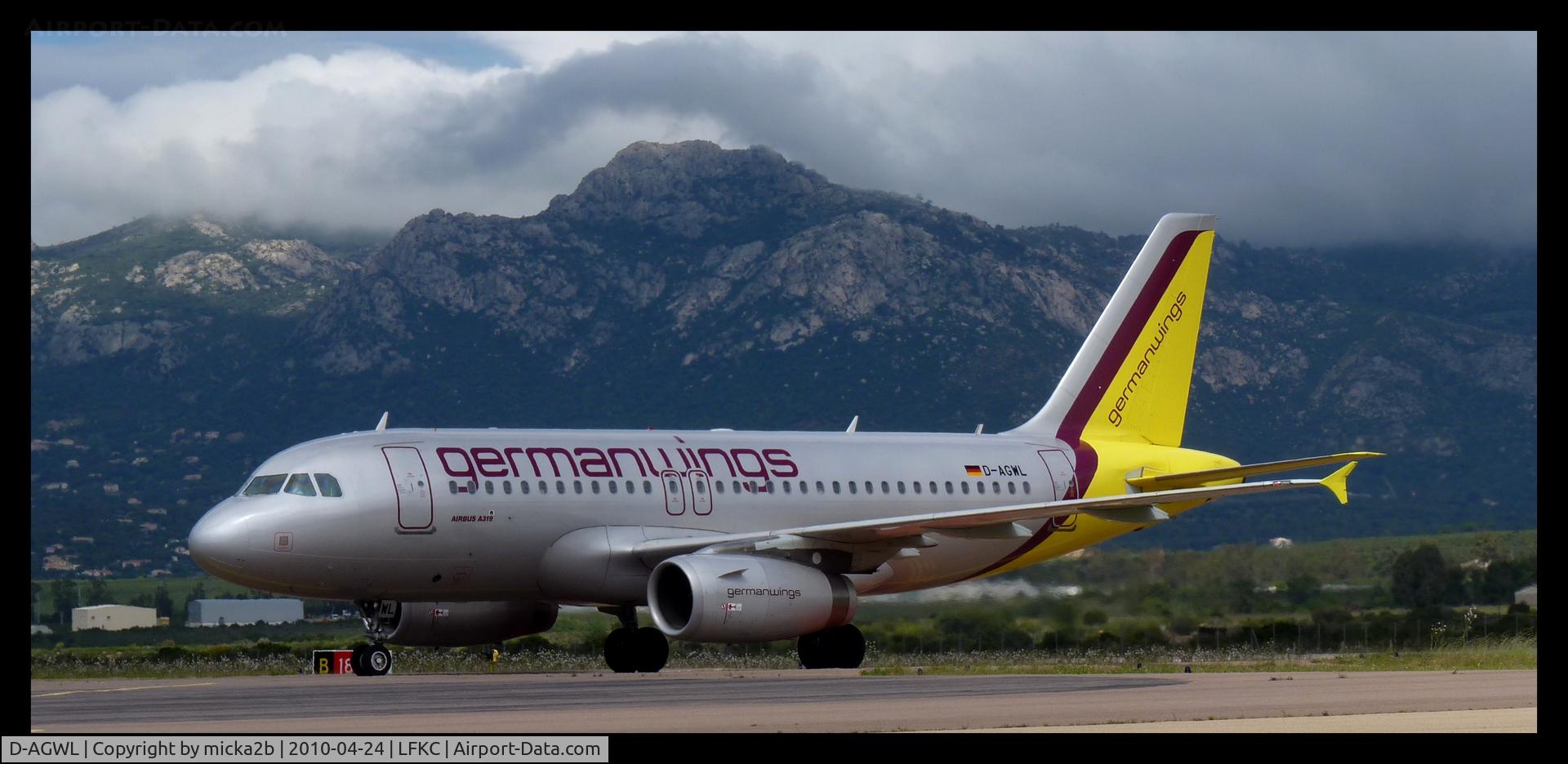 D-AGWL, 2008 Airbus A319-132 C/N 3534, Arrival.