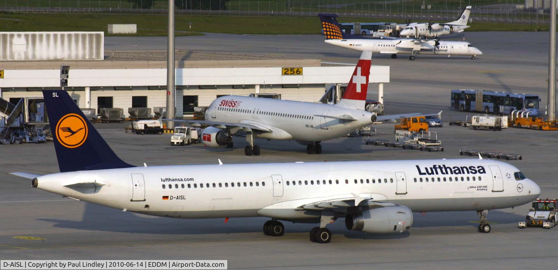 D-AISL, 2008 Airbus A321-231 C/N 3434, It's Europe