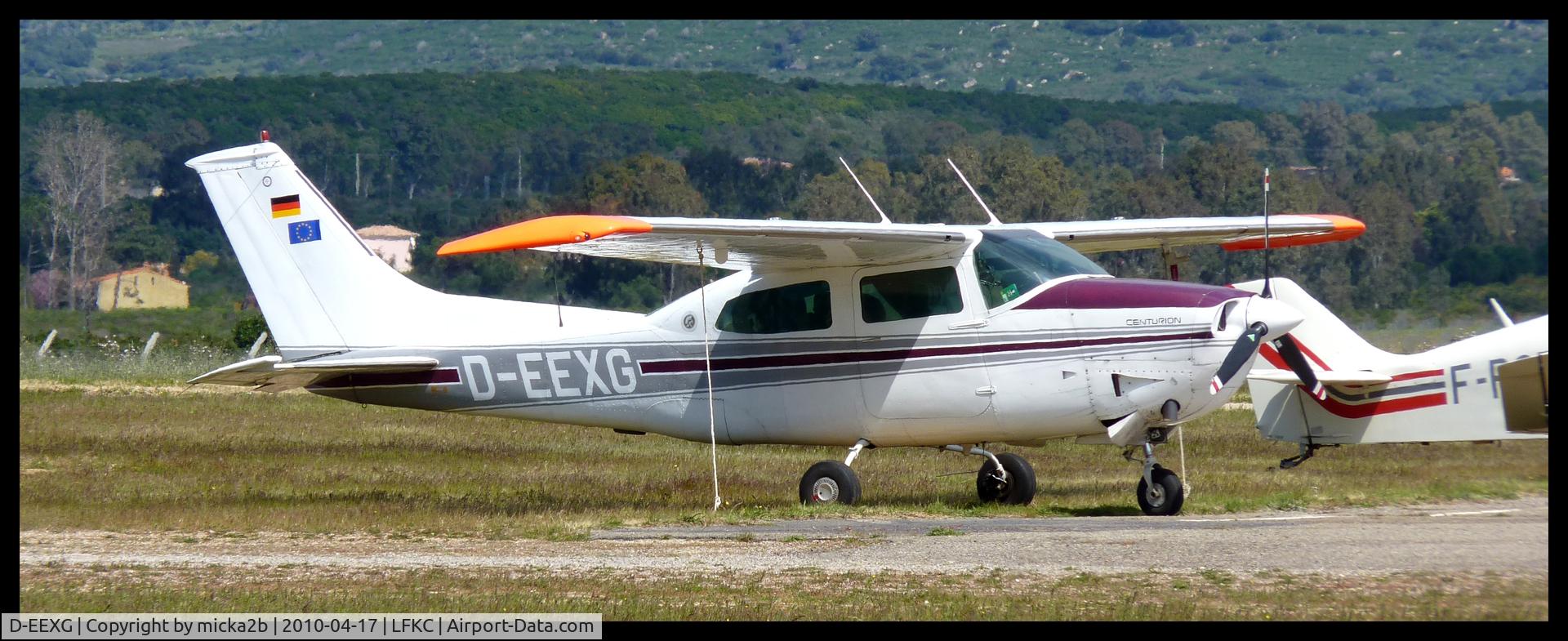 D-EEXG, Cessna T210L Turbo Turbo Centurion C/N 21059508, Parked.