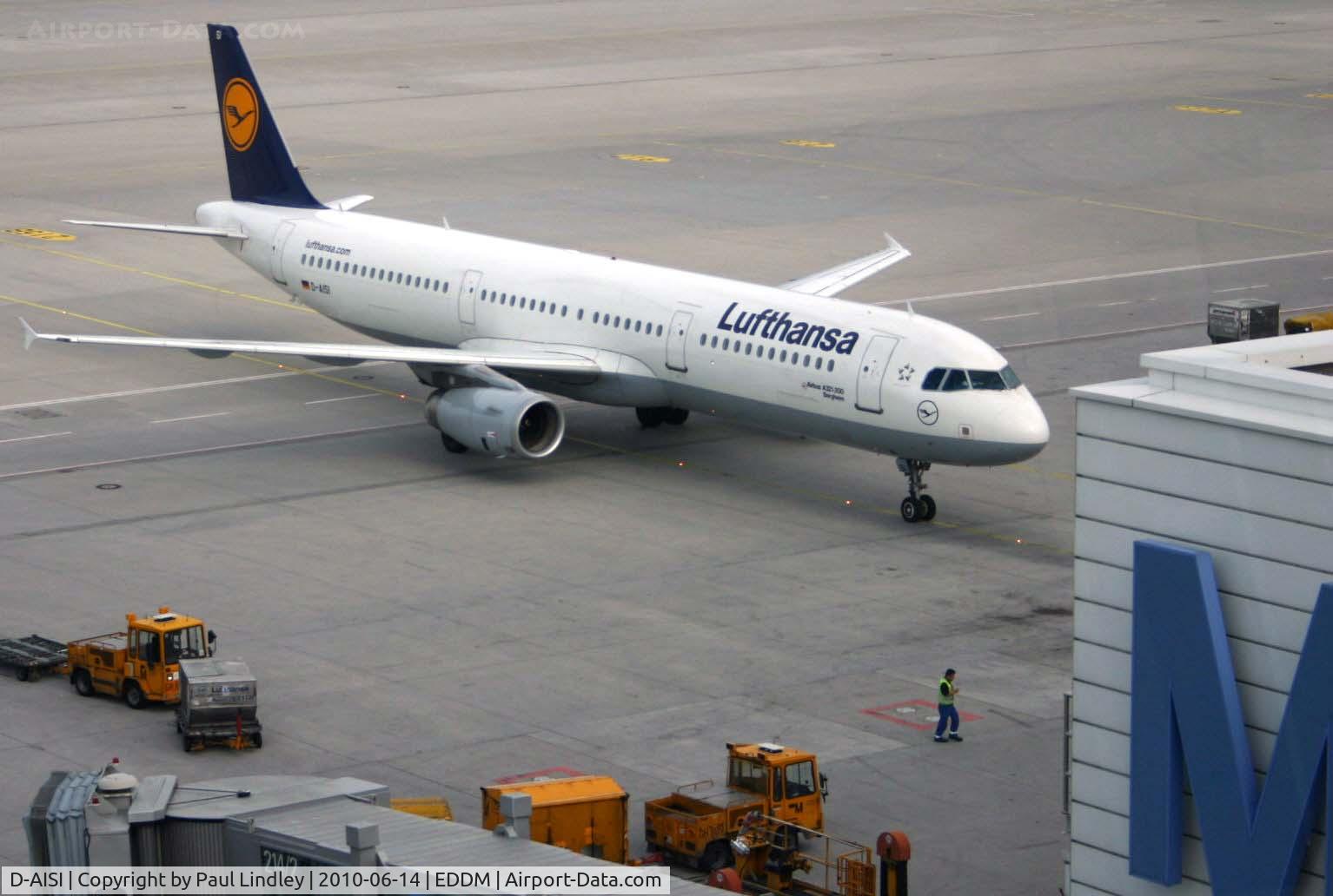 D-AISI, 2007 Airbus A321-231 C/N 3339, M is for Munich !