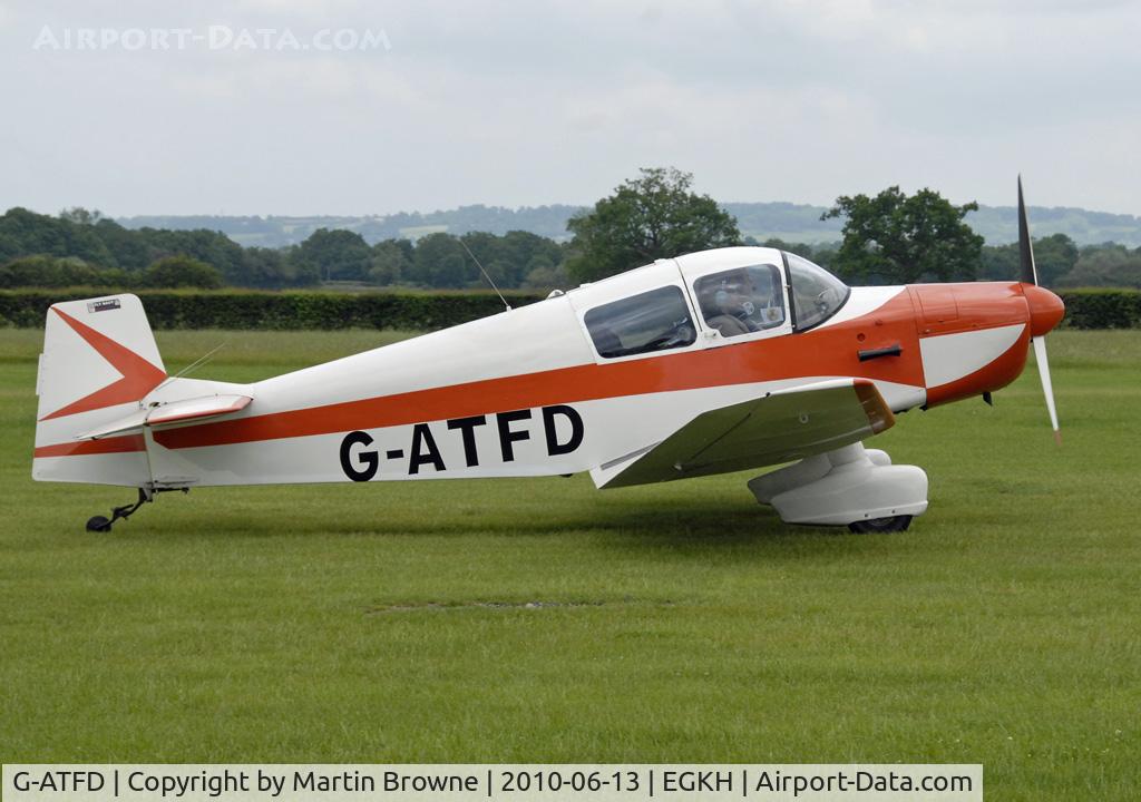 G-ATFD, 1962 Jodel DR-1050 Ambassadeur C/N 311, SHOT AT HEADCORN