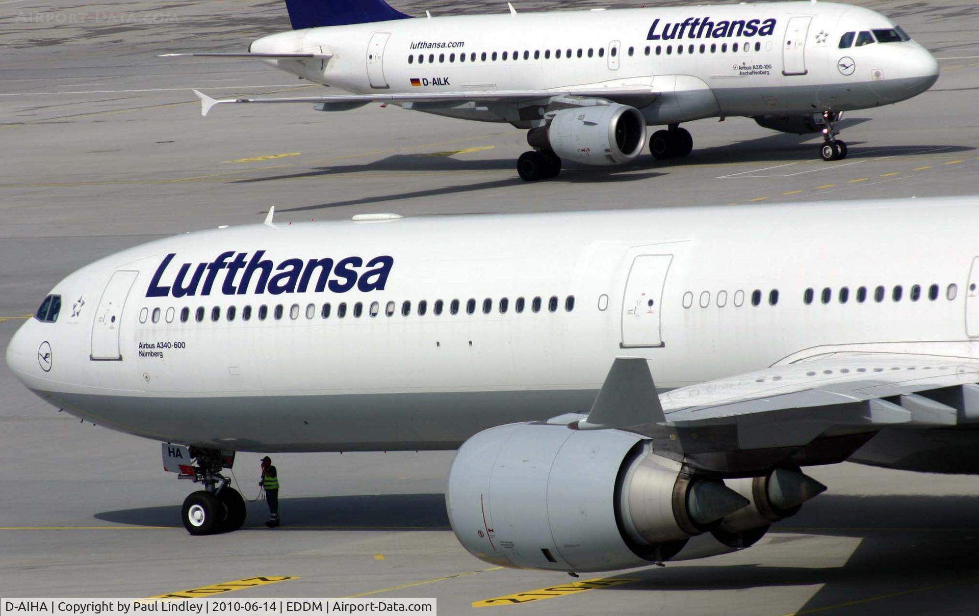 D-AIHA, 2003 Airbus A340-642 C/N 482, Have a good trip !