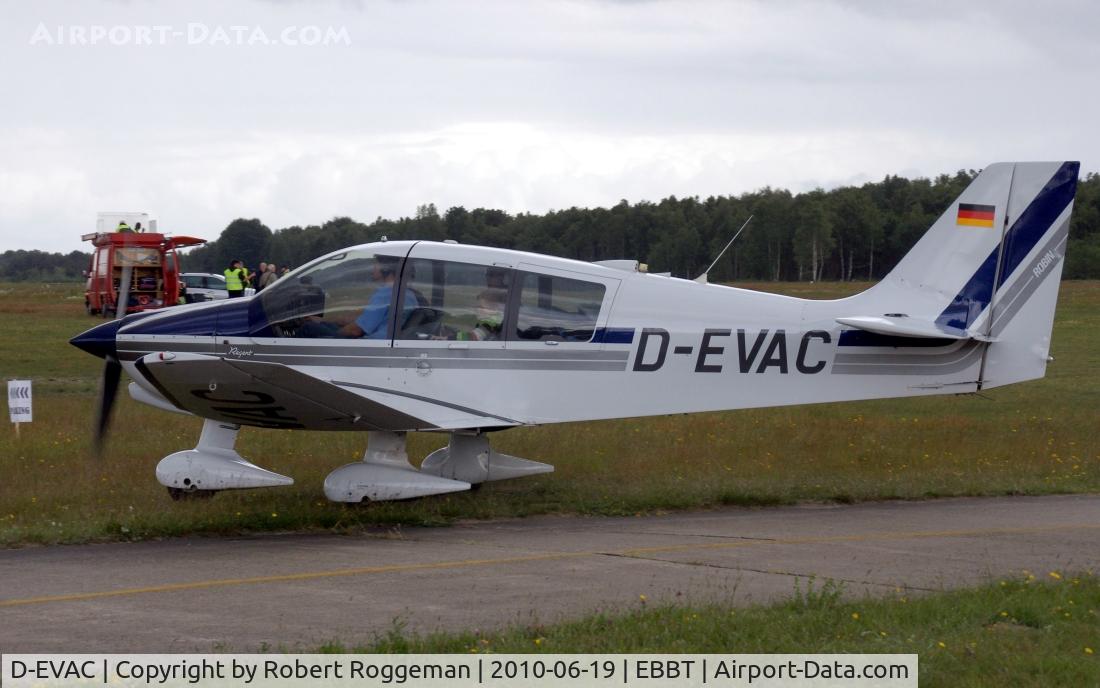 D-EVAC, Robin DR-400-180 Regent C/N 2418, Brasschaat Airfield 100 years.