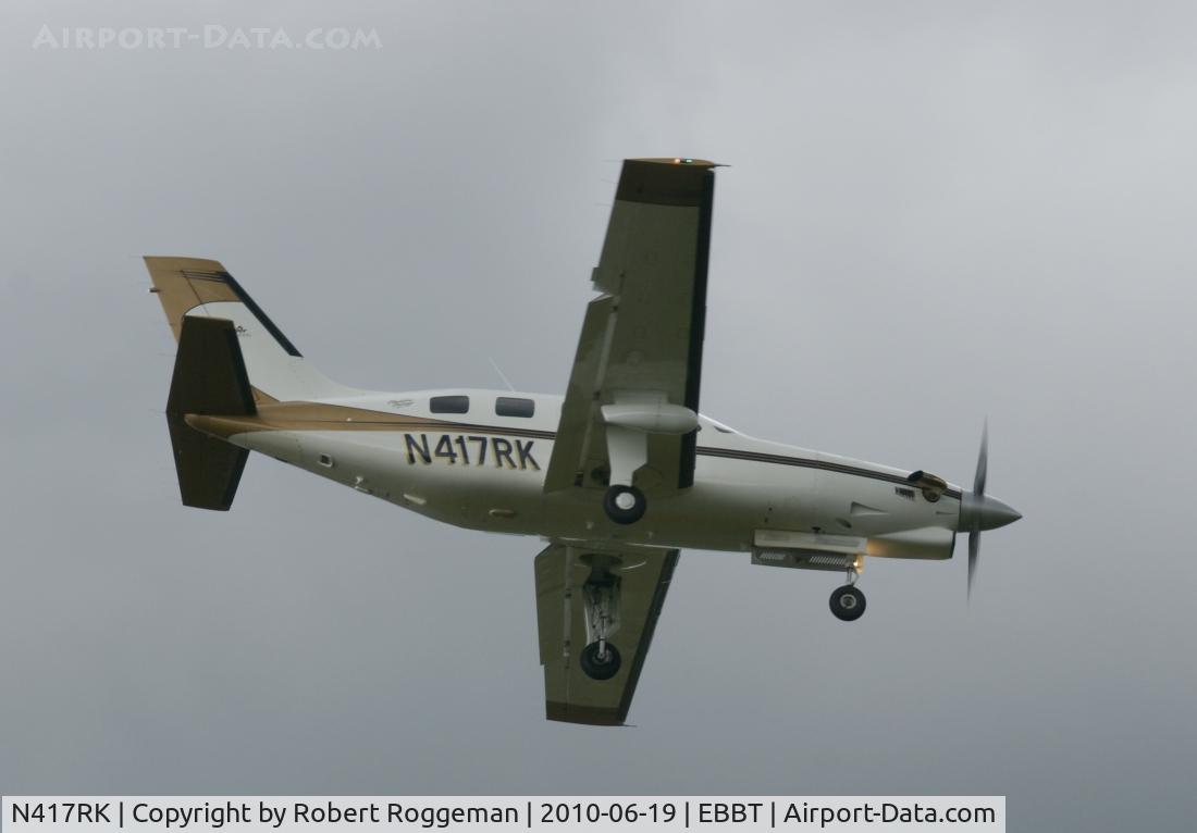N417RK, 1999 Piper PA-46-350P Malibu Mirage C/N 4636249, Airfield Brasschaat 100 years.