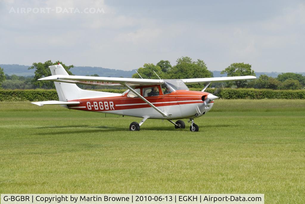 G-BGBR, 1978 Reims F172N Skyhawk C/N 1772, shot at headcorn