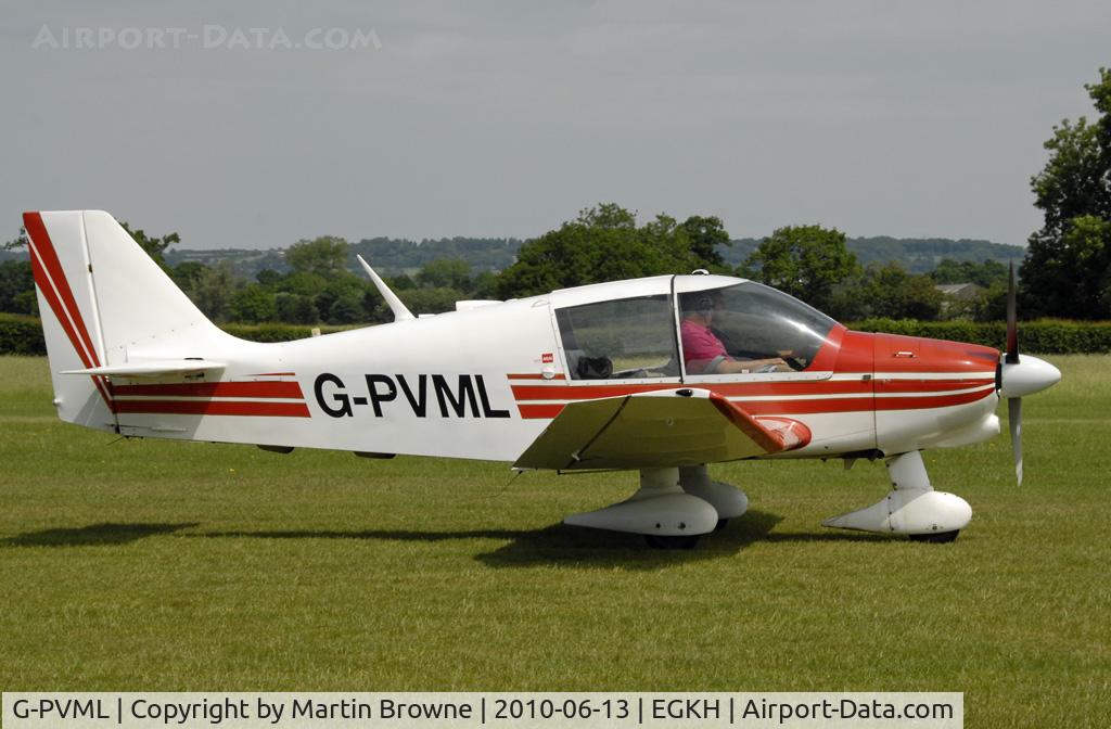 G-PVML, 1974 Robin DR-400-140B Major Major C/N 972, SHOT AT HEADCORN