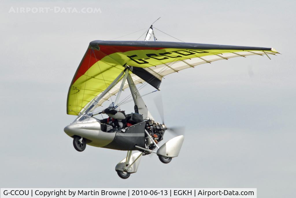 G-CCOU, 2004 Mainair Pegasus Quik C/N 8012, SHOT AT HEADCORN