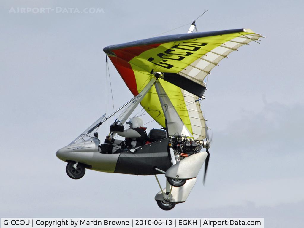 G-CCOU, 2004 Mainair Pegasus Quik C/N 8012, SHOT AT HEADCORN