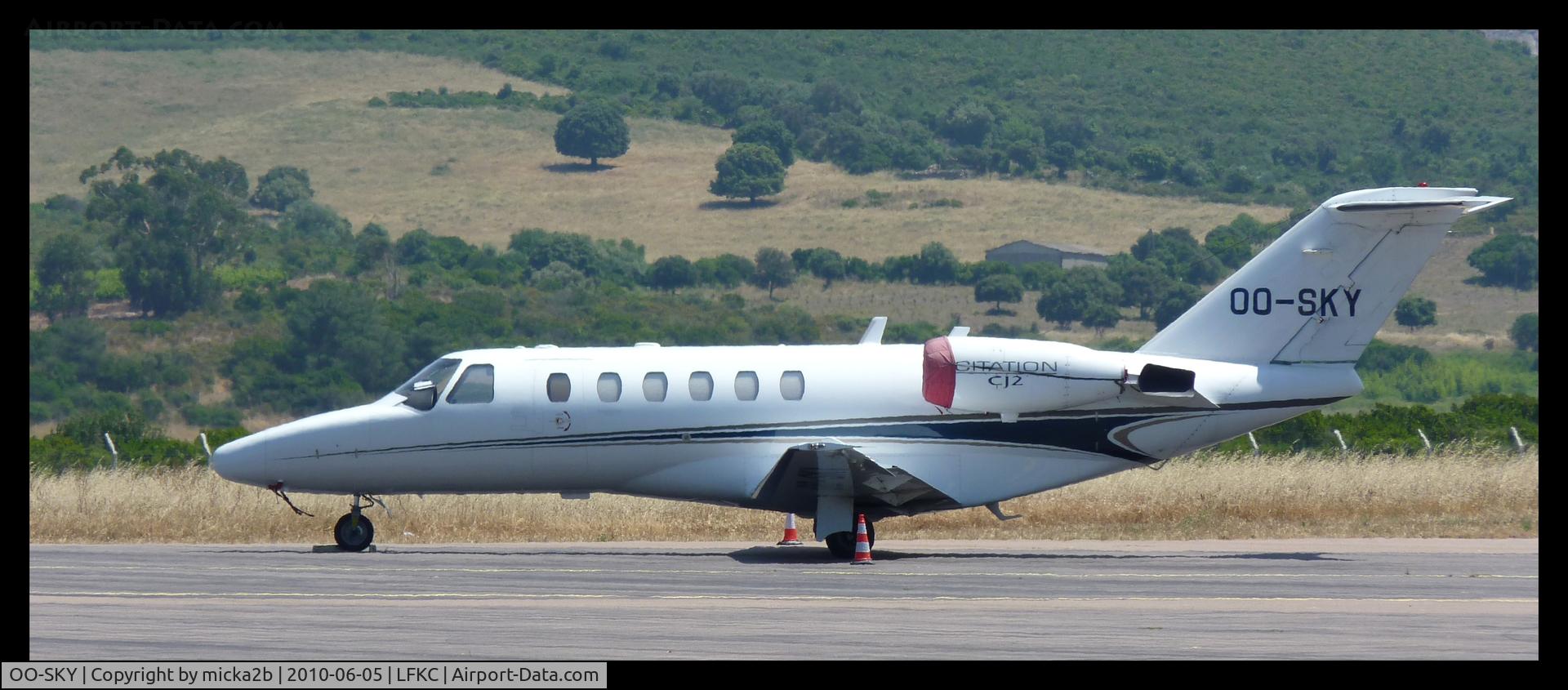 OO-SKY, 2004 Cessna 525A CitationJet CJ2 C/N 525A-0197, Parked.