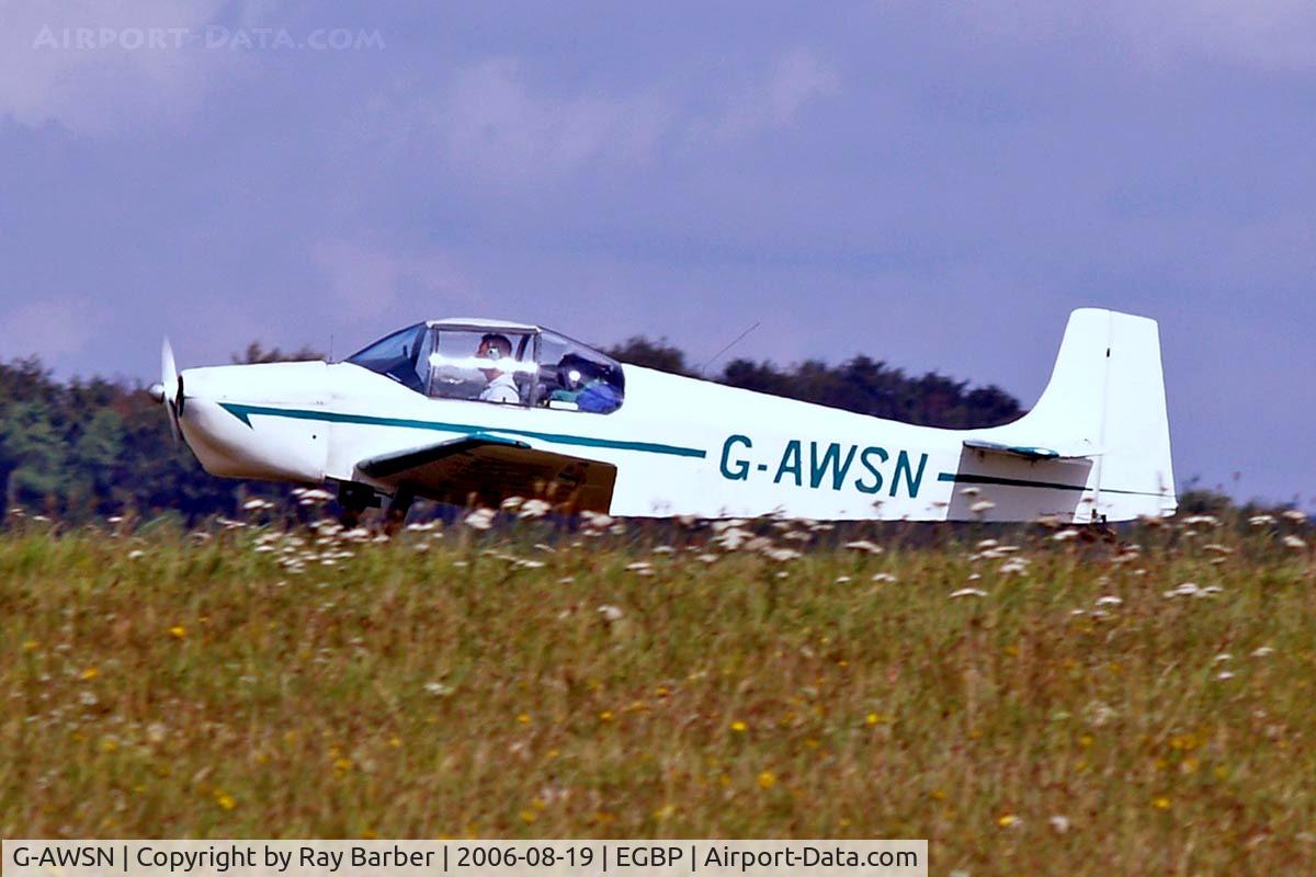 G-AWSN, 1968 Rollason Druine D-62B Condor C/N RAE/632, Rollason D.62B Condor [RAE632] Kemble~G 19/08/2006. Seen at the PFA Flying For Fun 2006 Kemble.