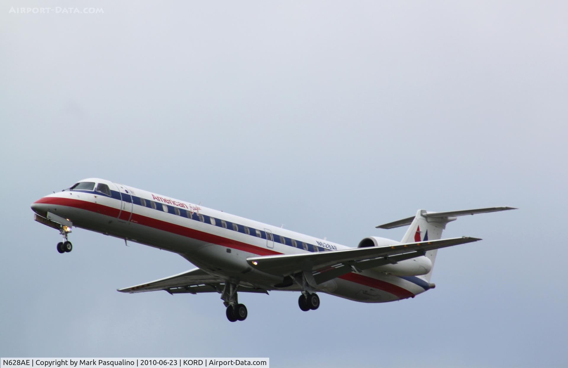 N628AE, 1999 Embraer ERJ-145LR (EMB-145LR) C/N 145124, EMB-145LR