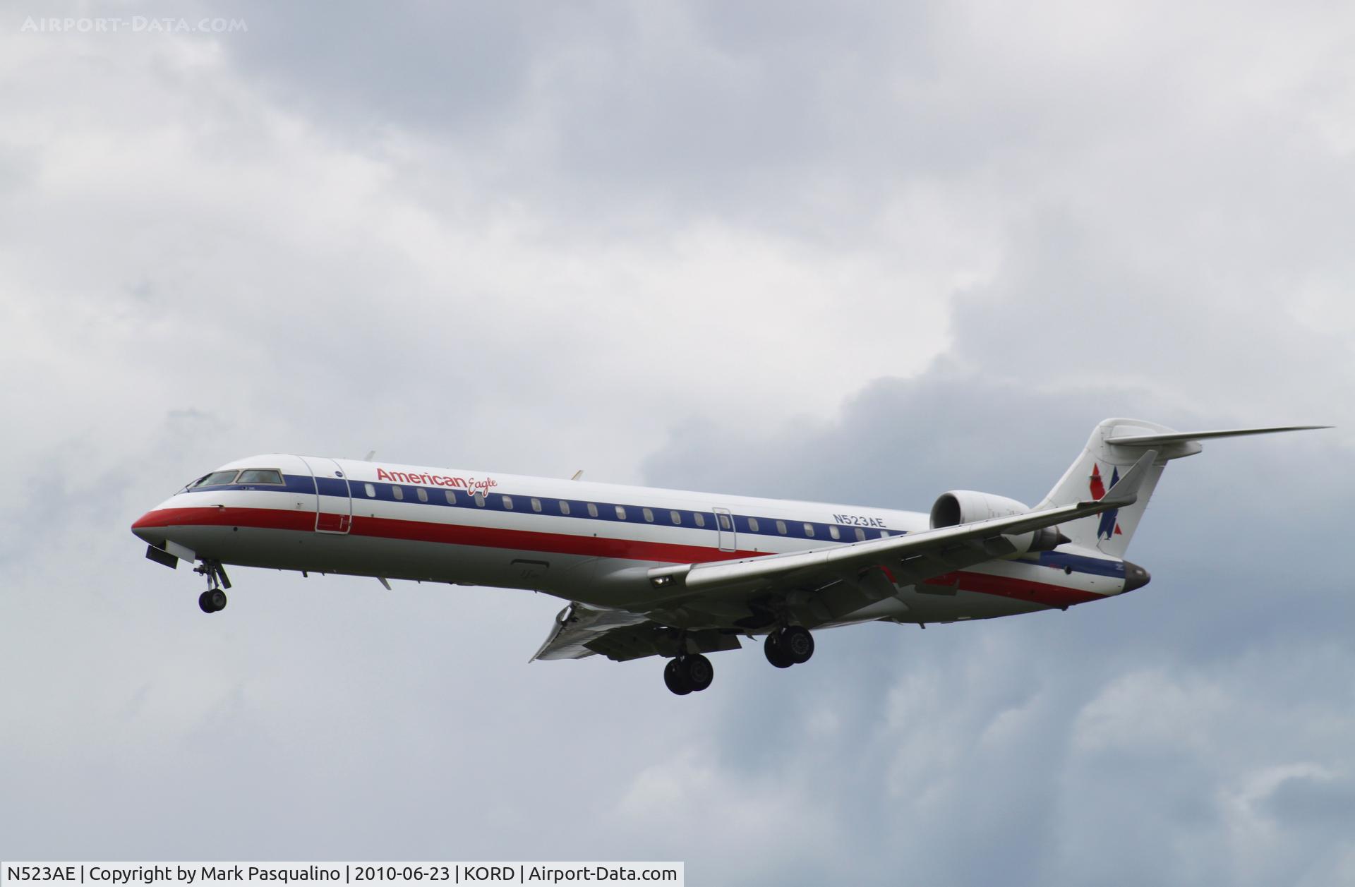 N523AE, 2004 Bombardier CRJ-701 (CL-600-2C10) Regional Jet C/N 10152, CL-600-2C10