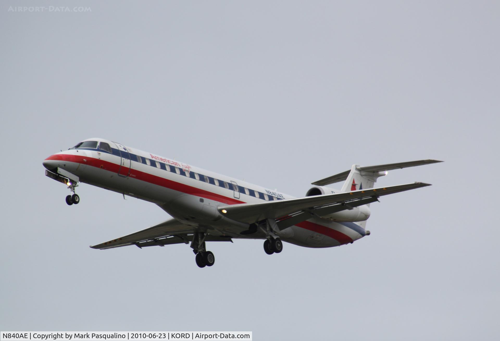 N840AE, 2002 Embraer ERJ-140LR (EMB-135KL) C/N 145656, EMB-135KL