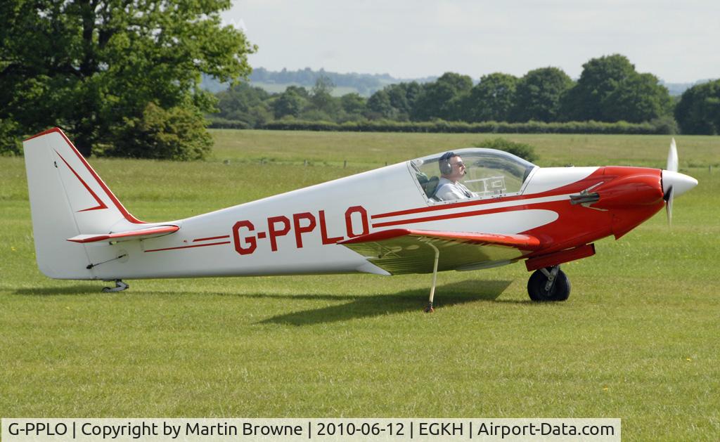 G-PPLO, 1969 Sportavia-Putzer Fournier RF-4D C/N 4134, SHOT AT HEADCORN