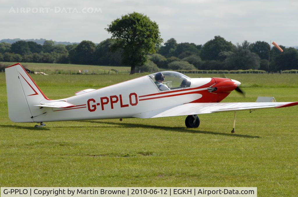 G-PPLO, 1969 Sportavia-Putzer Fournier RF-4D C/N 4134, SHOT AT HEADCORN