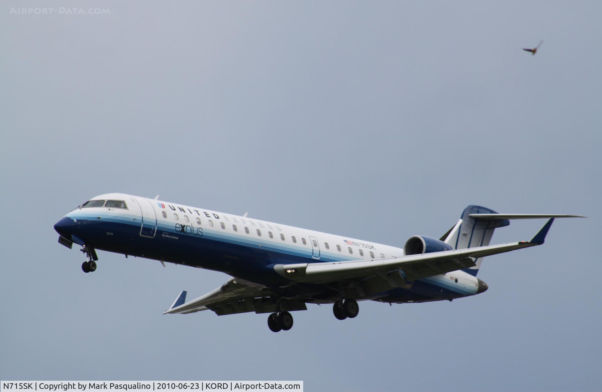 N715SK, 2004 Bombardier CRJ-700 (CL-600-2C10) Regional Jet C/N 10179, CL-600-2C10