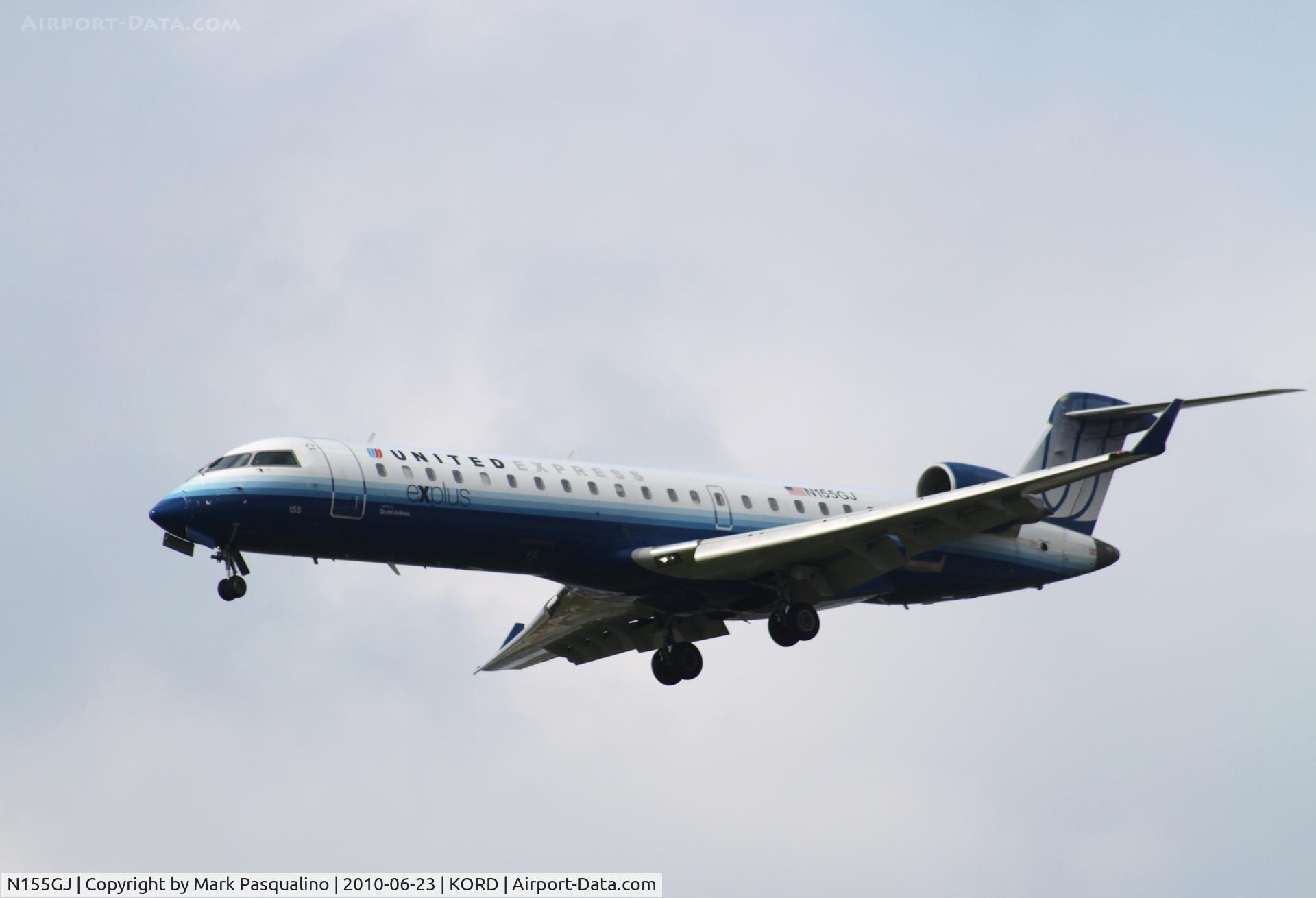 N155GJ, 2005 Bombardier CRJ-702 (CL-600-2C10) Regional Jet C/N 10225, CL-600-2C10