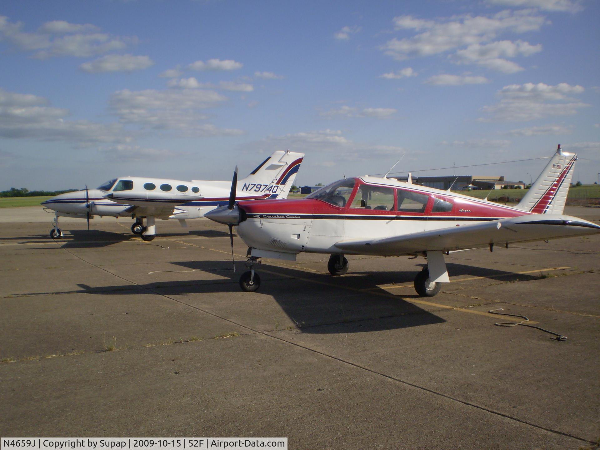 N4659J, 1968 Piper PA-28R-180 Cherokee Arrow C/N 28R-30554, Piper Arrow