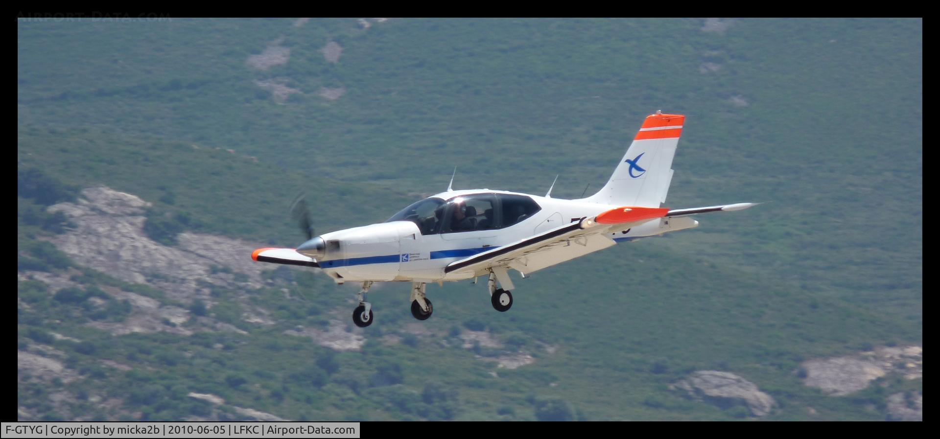 F-GTYG, Socata TB-20 C/N 2163, Landing in 36.