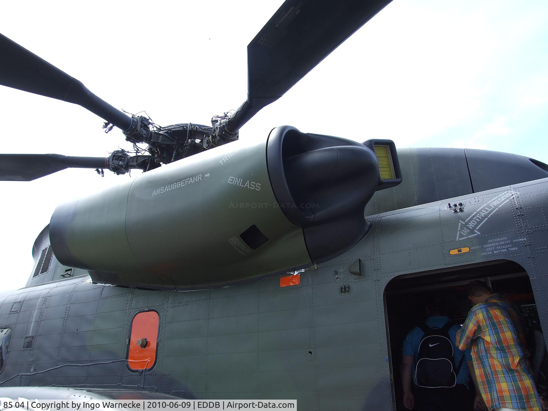 85 04, Sikorsky (VFW-Fokker) CH-53GA C/N V65-102, Sikorsky CH-53GA (German Advanced) of the German army aviation at ILA 2010, Berlin